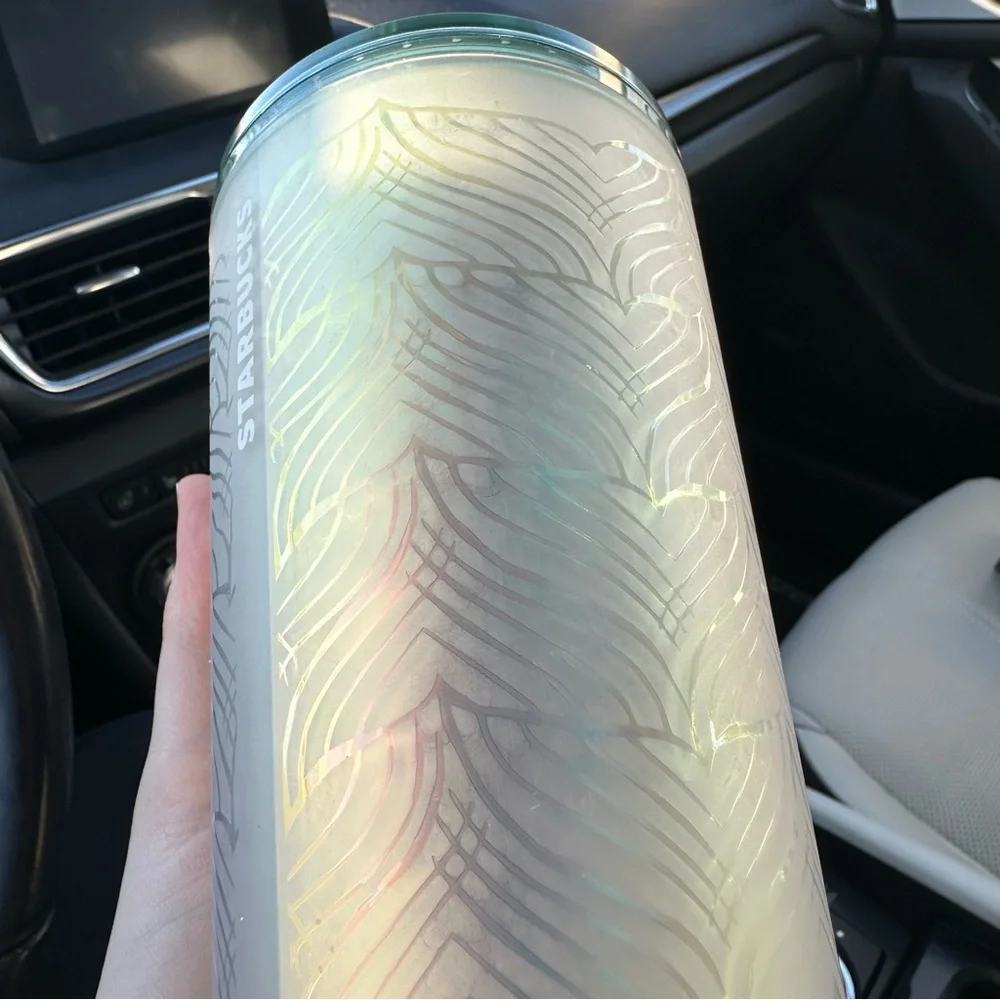 Starbucks 50th Anniversary Limited Edition Tumbler Frosted Iridescent Mermaid